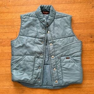 Vintage Wrangler puffy vest women’s S youth 14-16